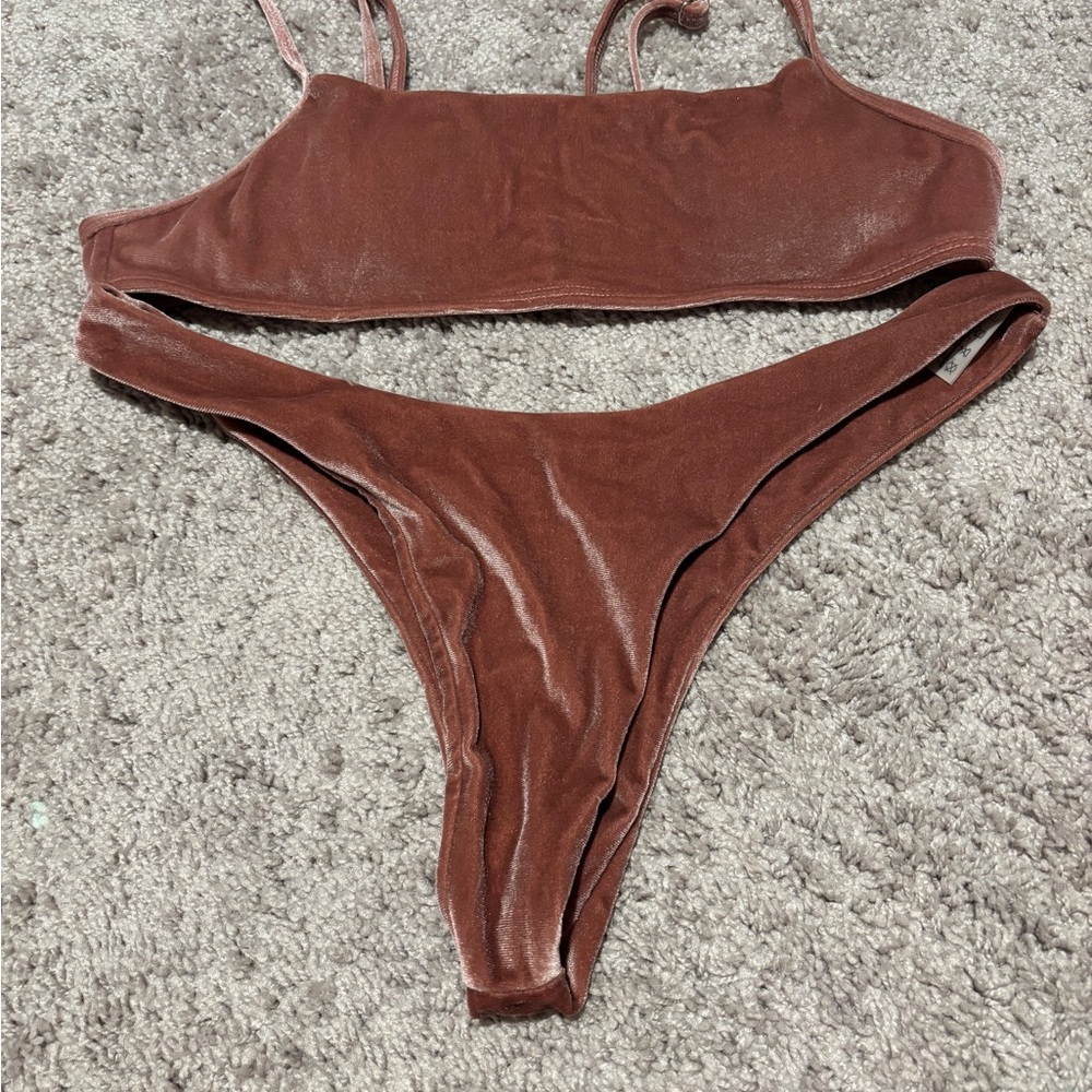 Pink Women's Swimwear Set